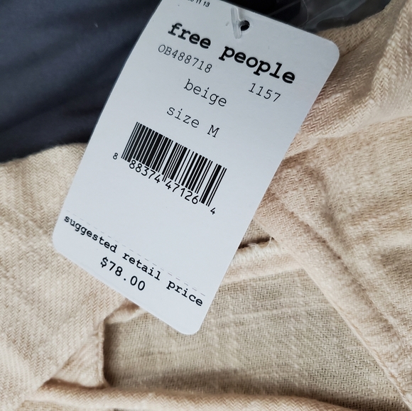 NWT - Urban Outfitters. Free People Cotton Dress. Medium. - Picture 3 of 3